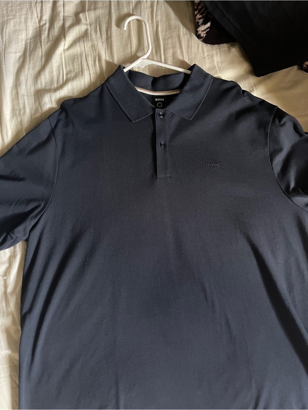 BOSS Men's Navy Polo Shirt size XXL